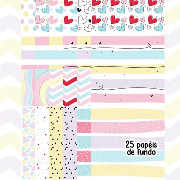 Kit Digital Dia dos Namorados Florks