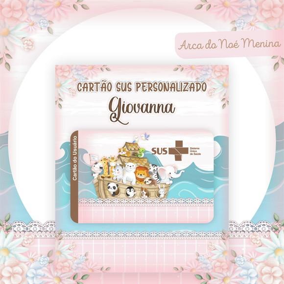 Kit Encadernação Baby Completo ? Arca de Noé Menina
