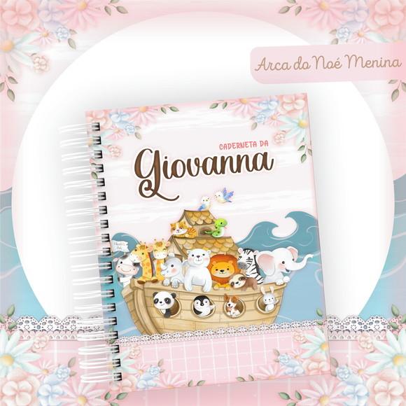 Kit Encadernação Baby Completo ? Arca de Noé Menina
