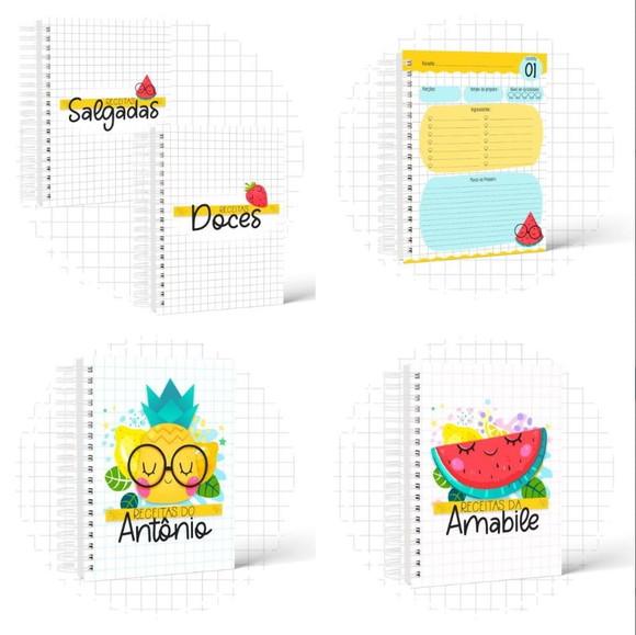 Receitas do Bebê Menina e Menino Arquivo Digital