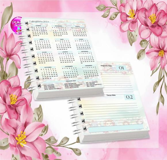 Volta às Aulas Arquivo Digital Combo Agenda Leão, Aquarelado