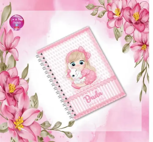 Arquivo Caderneta de Vacinação e Livro Bebe Menina