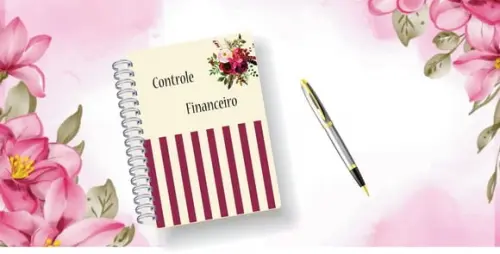 Planner Financeiro Feminino Arquivo Digital