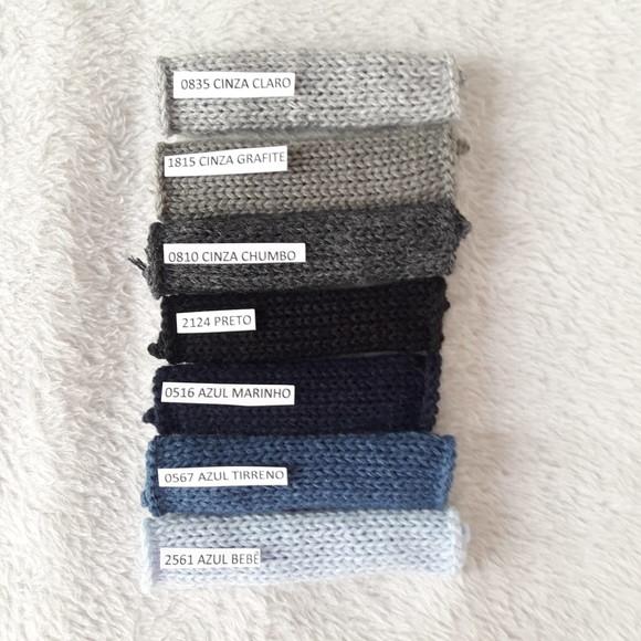 Meias recém nascido em tricot