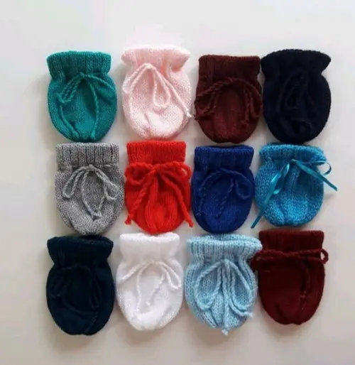 Combo com 10 Pares de Luvas para Bebê