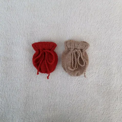 Combo Luvinhas Maternidade Vermelho e Káqui
