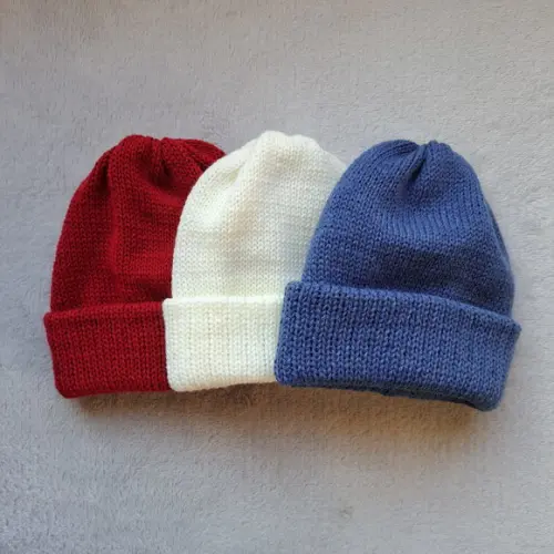 Combo Toucas Tricot para Bebê