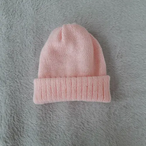 Touca de Lã para Bebê 12 Meses