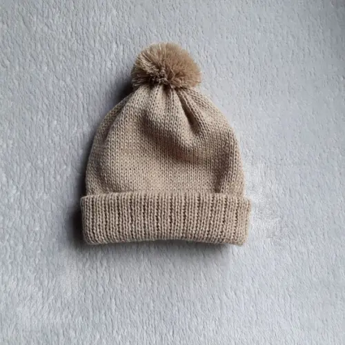 Touca Gorro Pompom Infantil