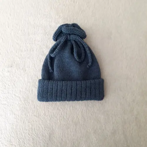 Touca para Bebe Azul Tirreno Rn