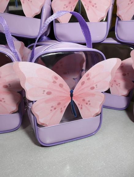 Bolsa 3d Lembrancinha Tema Jardim das Borboletas