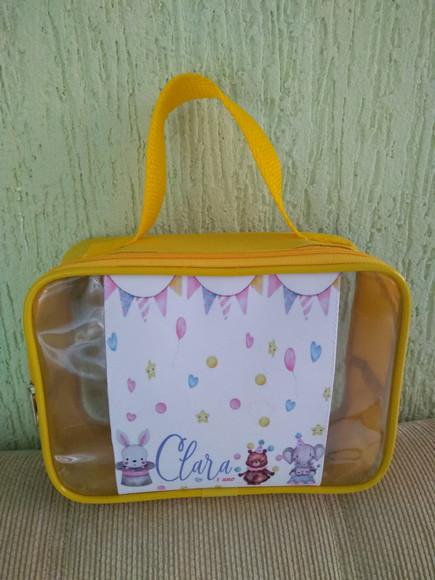Bolsa Lembrancinha Circo Rosa