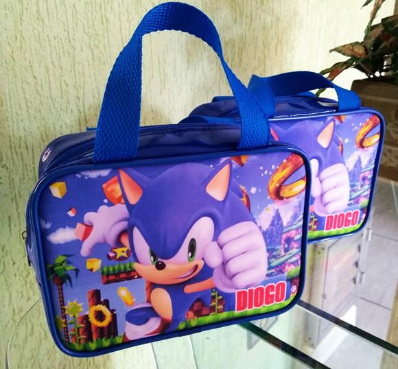 Bolsa Sonic Lembrancinha