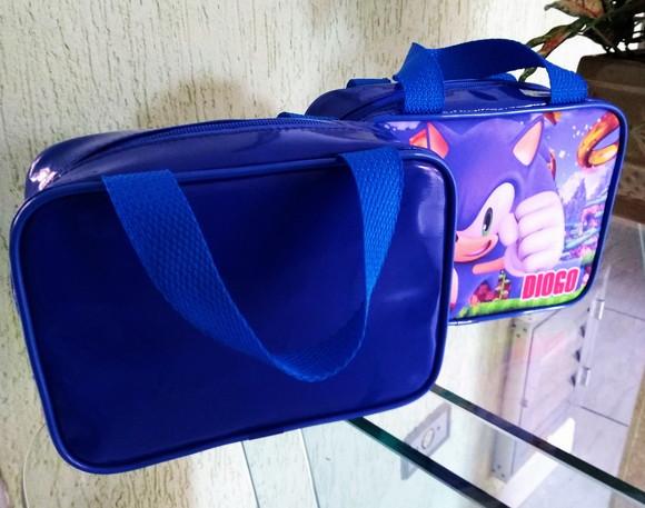 Bolsa Sonic Lembrancinha
