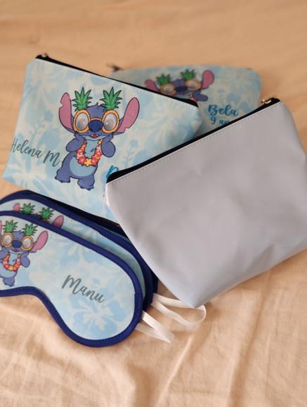 Kit Necessaire e Tapa Olho