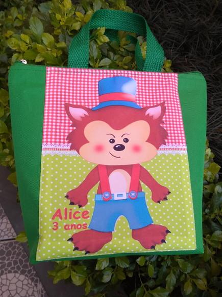Mini Bag Térmica Lobo Mau