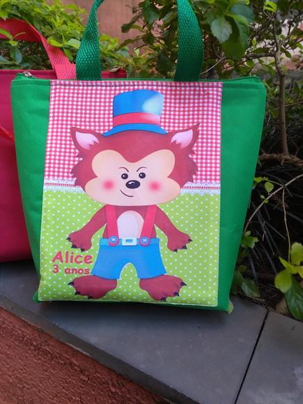 Mini Bag Térmica Lobo Mau