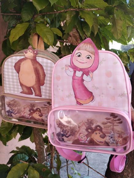Mochila 3d com Bolso