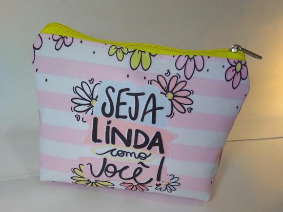 Necessaire Dia da Mulher 17x12cm