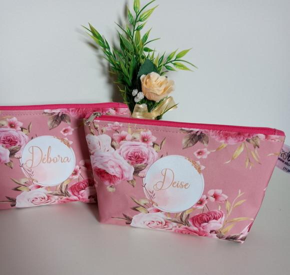 Necessaire Floral 17x12cm