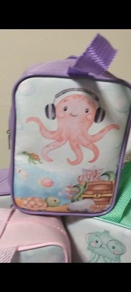 Necessaire para Lembrancinha Fundo do Mar