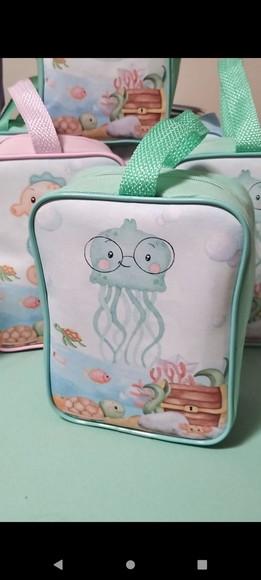 Necessaire para Lembrancinha Fundo do Mar