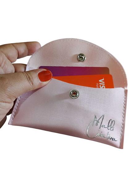 Porta Cartão com Logo da Empresa