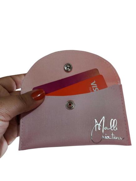 Porta Cartão com Logo da Empresa