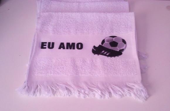 Toalhinha Futebol 39x24 cm