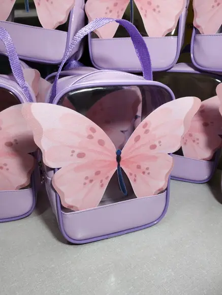 Bolsa 3d Lembrancinha Tema Jardim das Borboletas