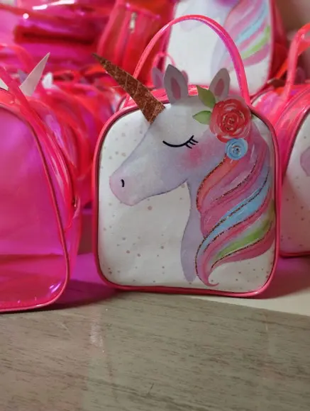 Bolsa 3d Lembrancinha Unicórnio
