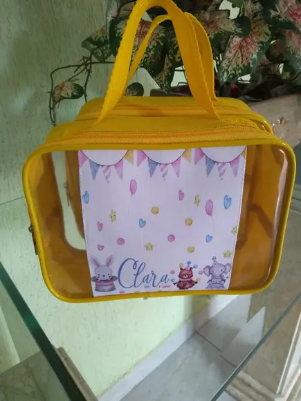 Bolsa Lembrancinha Circo Rosa