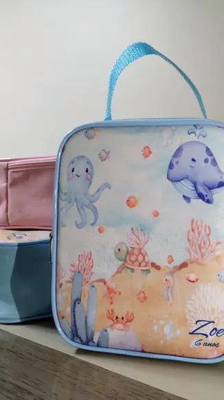 Bolsa Lembrancinha Fundo do Mar