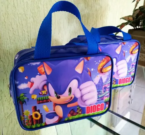 Bolsa Sonic Lembrancinha