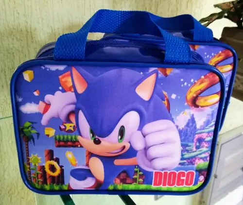 Bolsa Sonic Lembrancinha