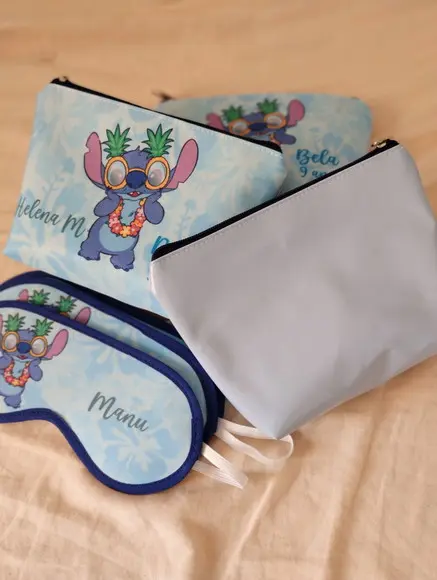 Kit Necessaire e Tapa Olho