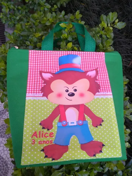 Mini Bag Térmica Lobo Mau
