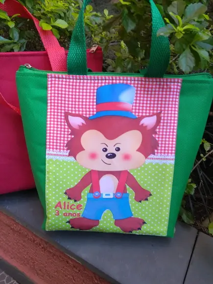 Mini Bag Térmica Lobo Mau
