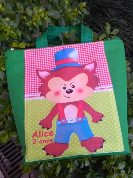 Mini Bag Térmica Lobo Mau