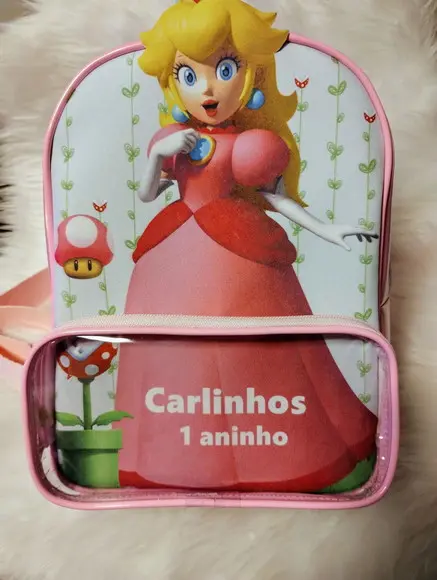 Mochila 3d com Bolso
