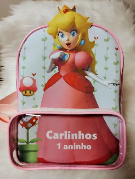 Mochila 3d com Bolso