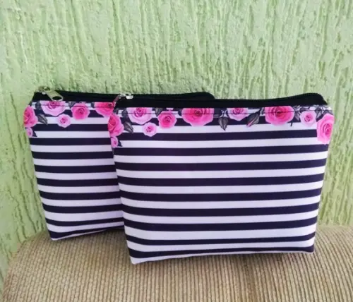 Necessaire -floral 17x12cm