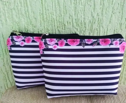Necessaire -floral 17x12cm