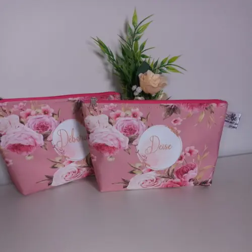 Necessaire Floral 17x12cm