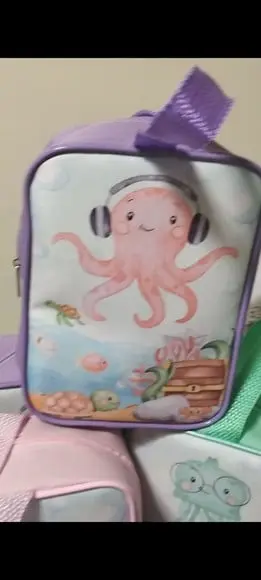 Necessaire para Lembrancinha Fundo do Mar