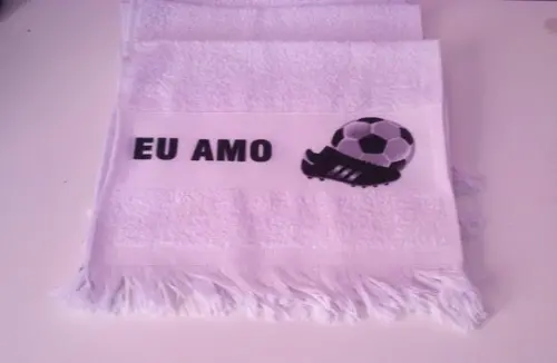 Toalhinha Futebol 39x24 cm