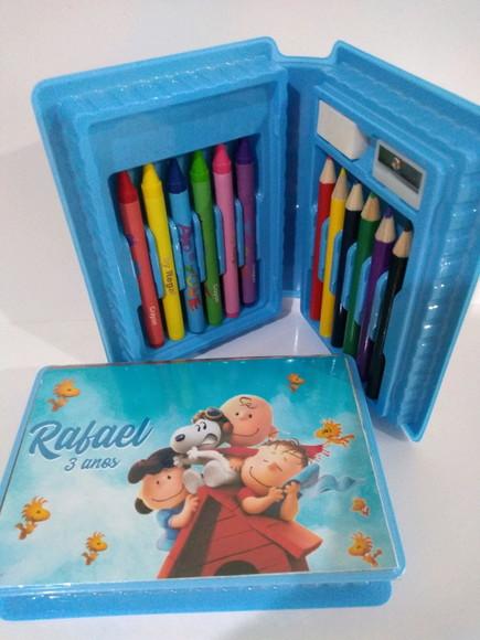 Estojo de Colorir Snoopy
