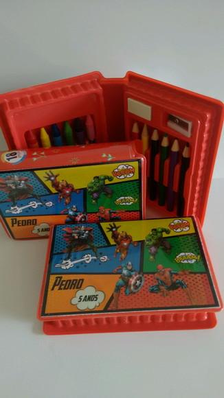 Estojo de Colorir 18 peças