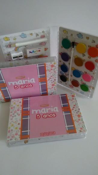Kit Pintura / Estojo Colorir