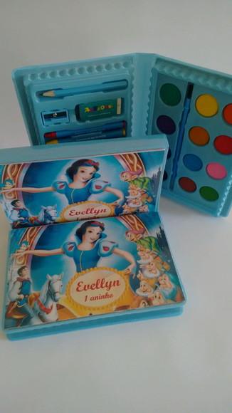 Estojo de Pintura Branca de Neve